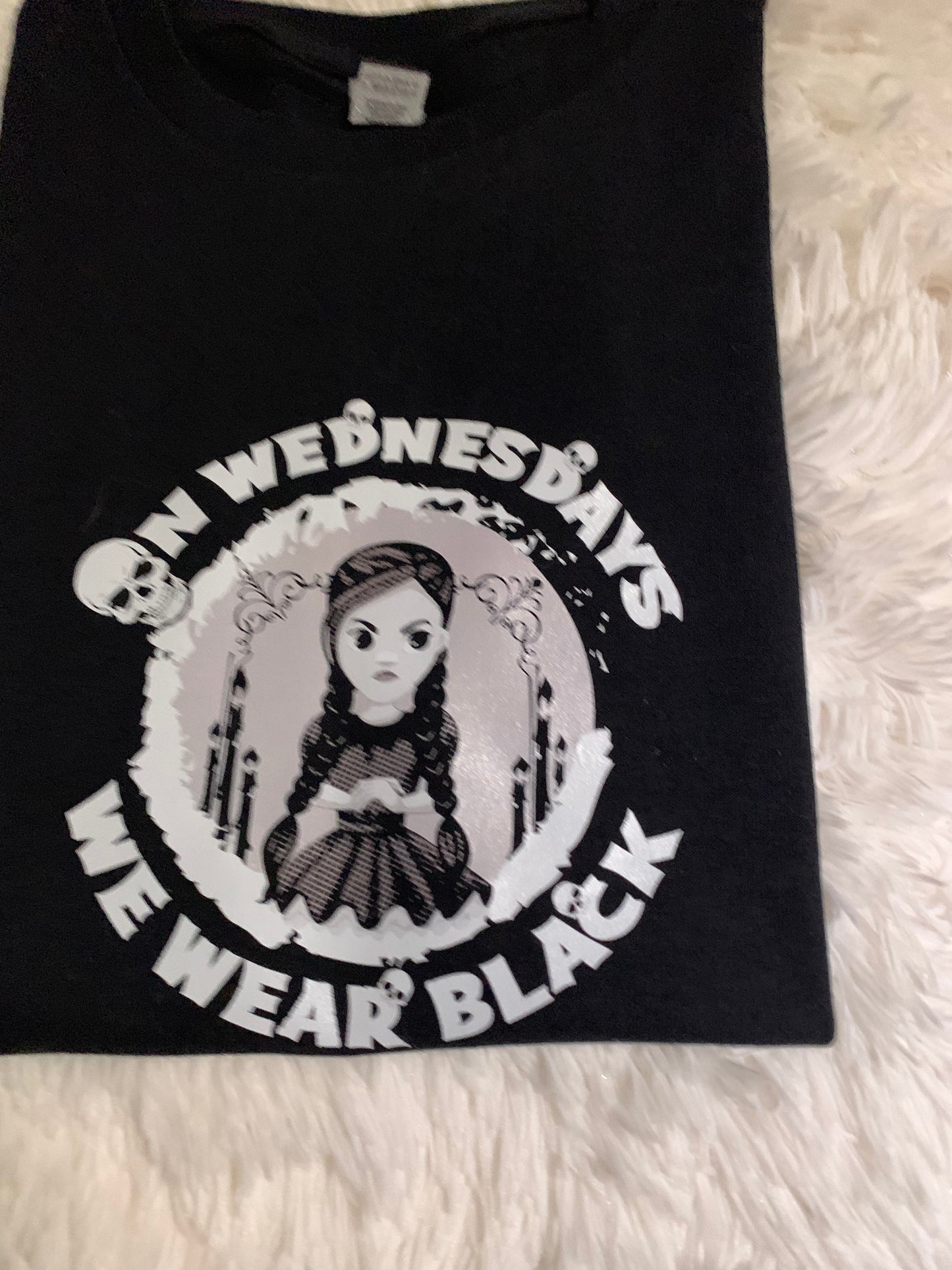 ON WEDNESDAYS WE WEAR BLACK