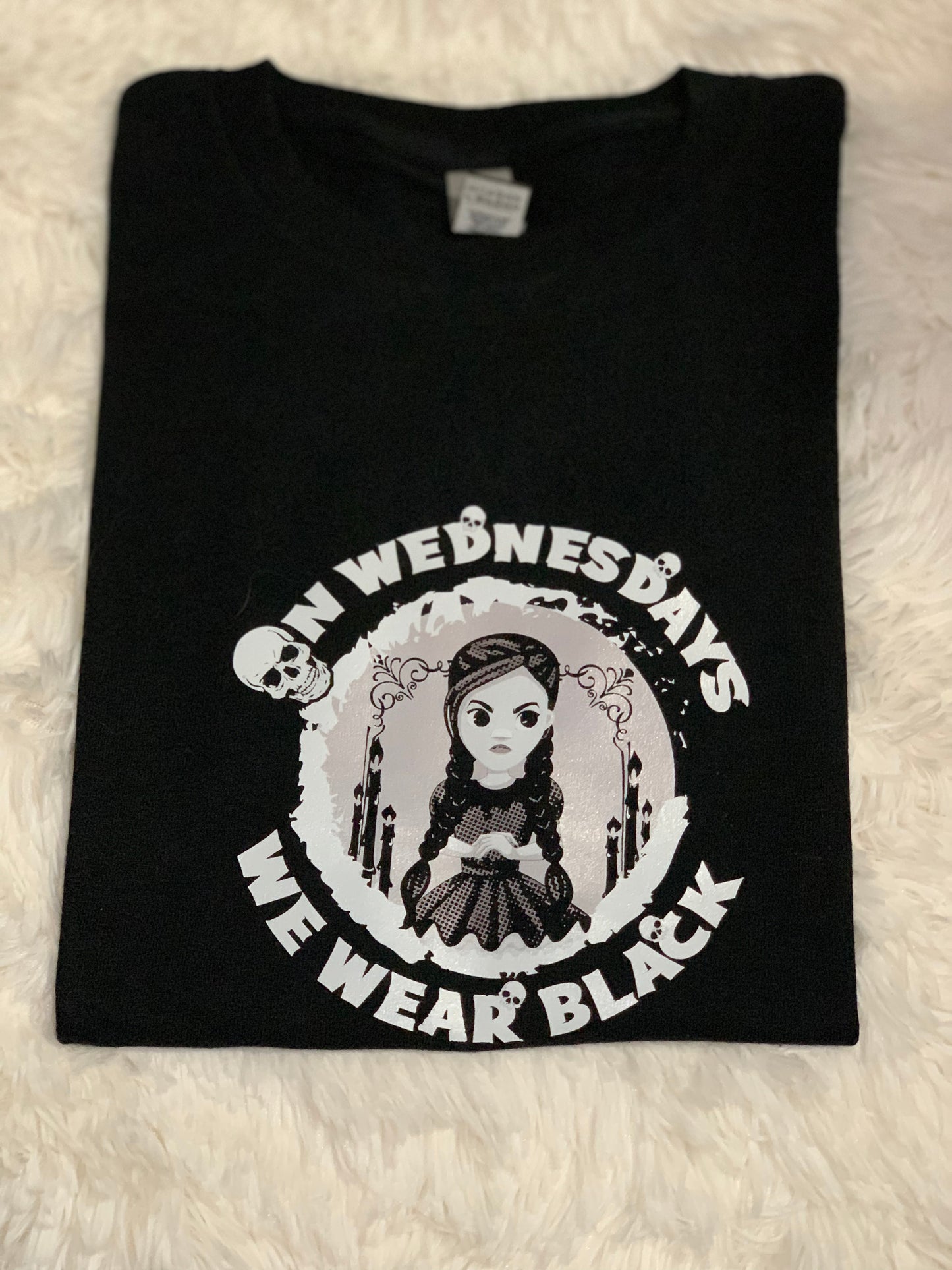 ON WEDNESDAYS WE WEAR BLACK