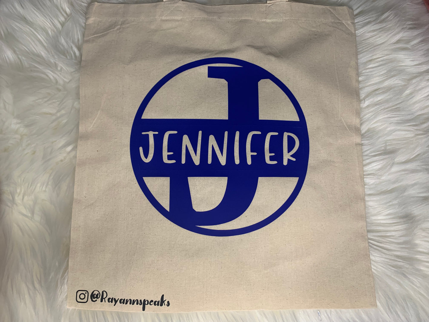 Tote Letter  bags